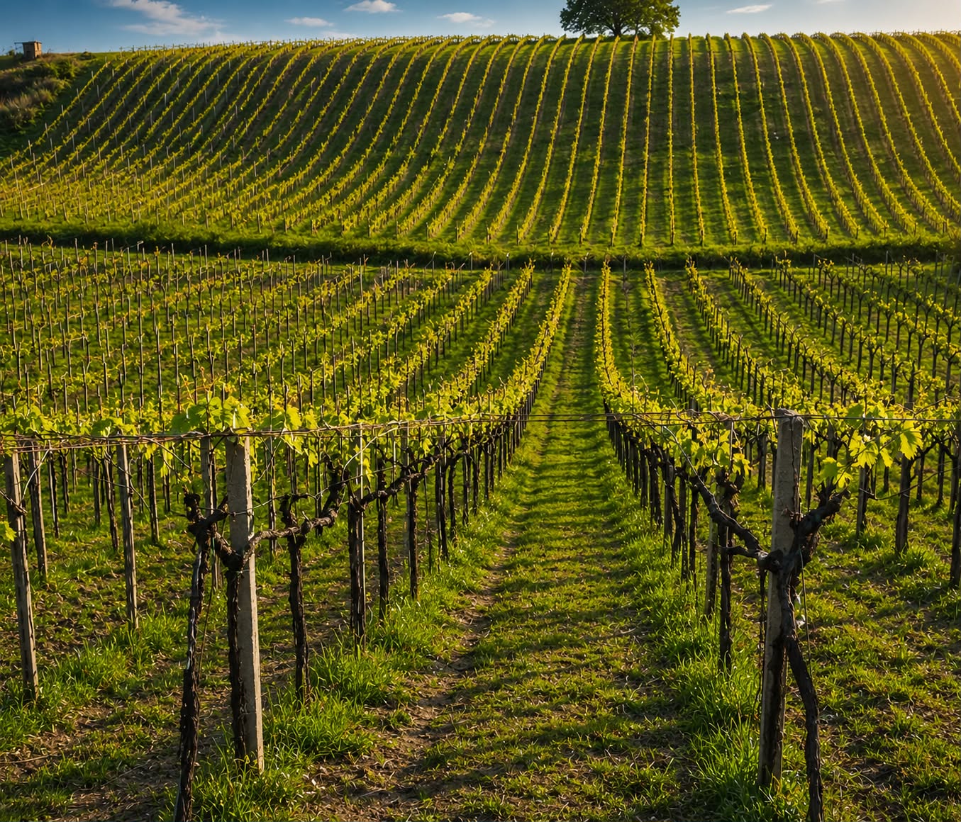 Vigneti storici della Cantina Ildavini in Abruzzo